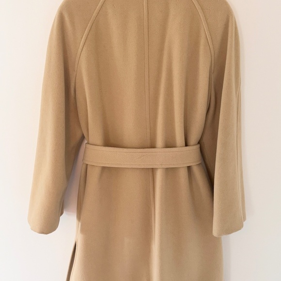 Mondi Sports Vintage Wool Teddy Trench Coat M - Picture 4 of 5